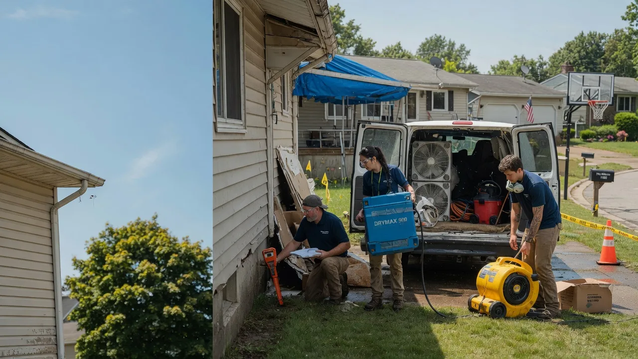 Ceiling Leak Cleanup in Burt Lake, MI near me